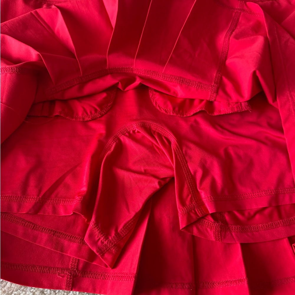 Jofit Vibrant Red Athletic Skort - Picture 8 of 11